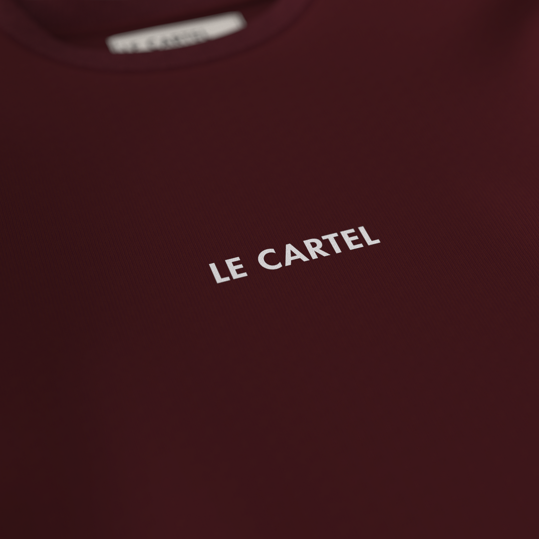 PLANÈTE MTL・Crewneck unisexe・Bourgogne
