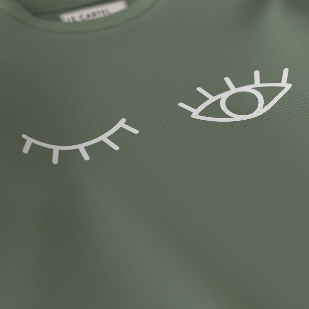 CLIN D'ŒIL・Crewneck unisex・Sage green