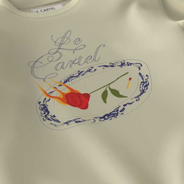 EPI-LOGUE・Crewneck ample unisexe・Crème