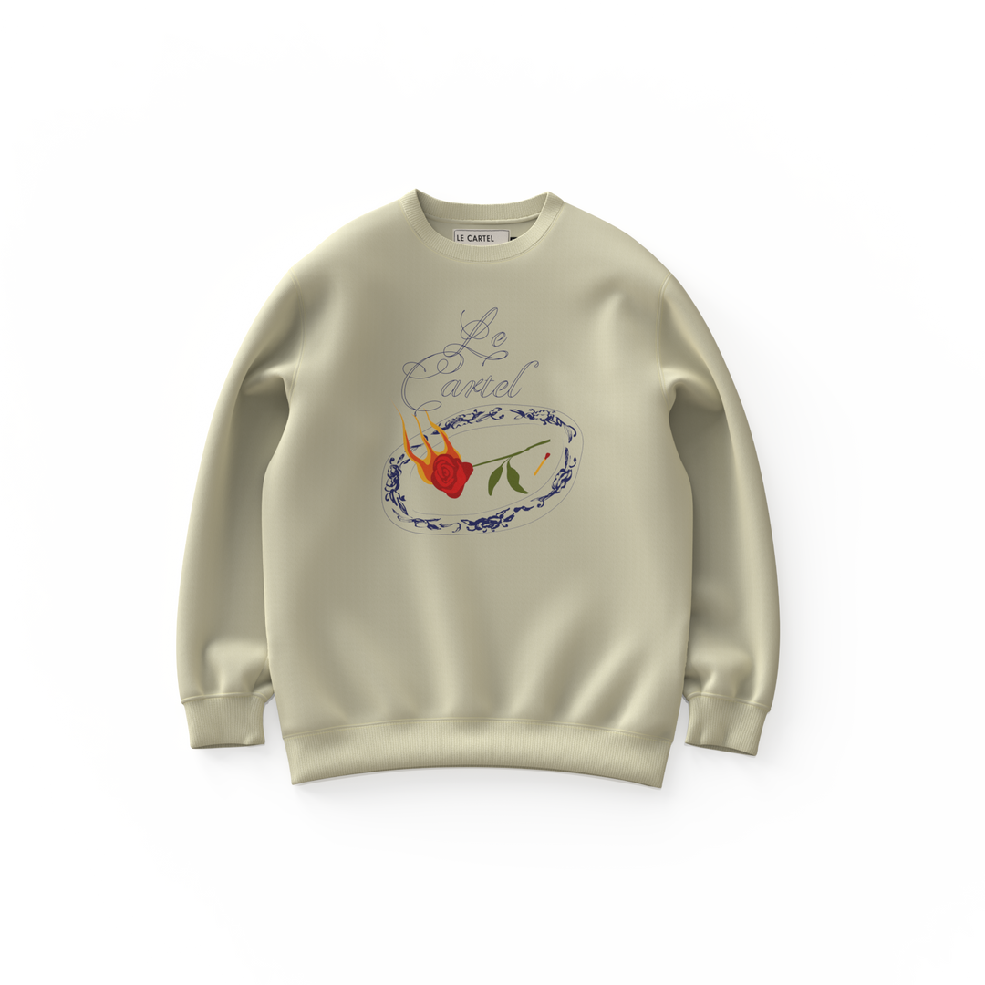 EPI-LOGUE・Crewneck oversized unisex・Cream