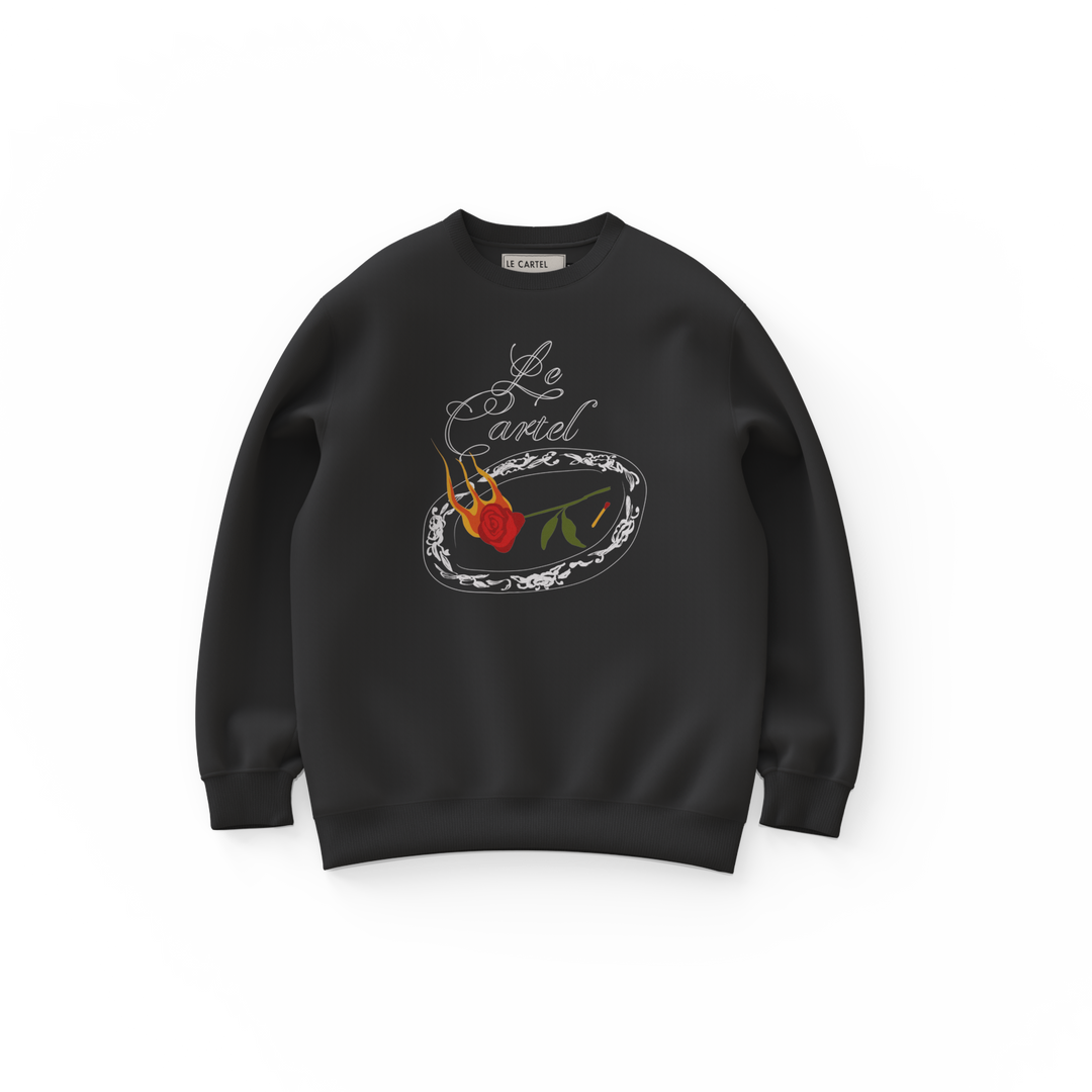 EPI-LOGUE・Crewneck oversized unisex・Black