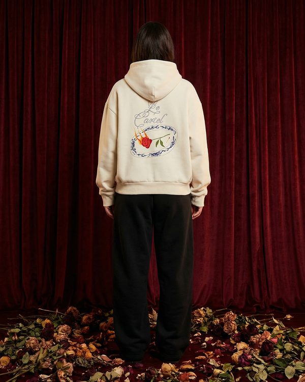 EPI-LOGUE・Hoodie ample unisexe・Crème