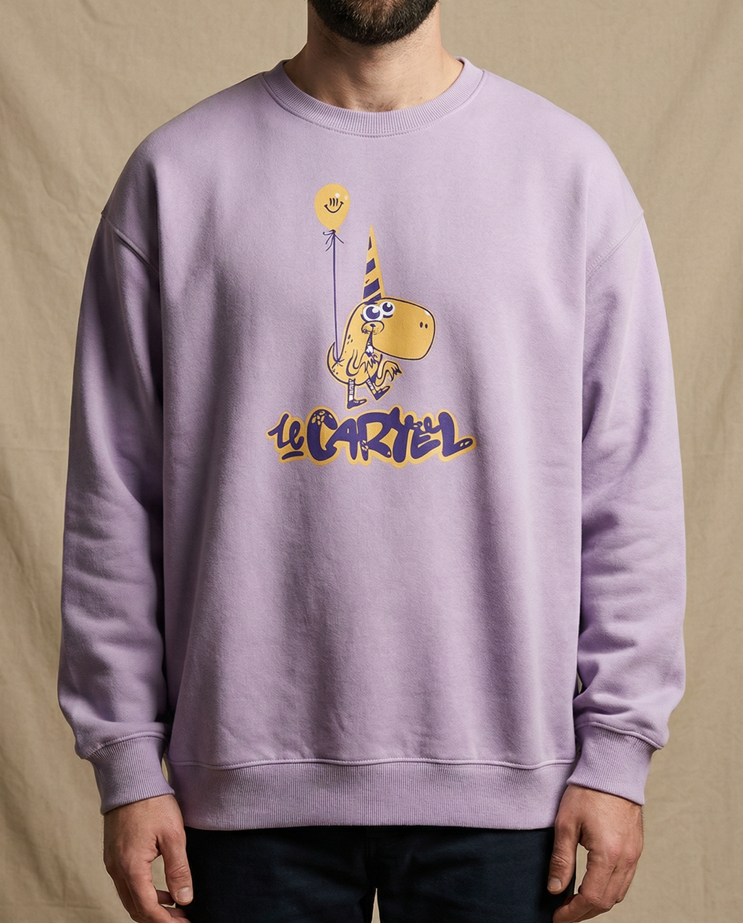 10 YEARS・Crewneck unisex・Lilac