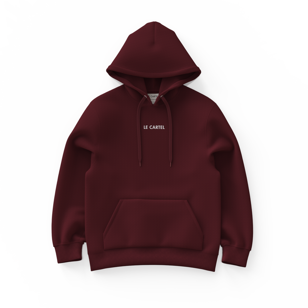 PLANÈTE MTL・Hoodie unisexe・Bourgogne