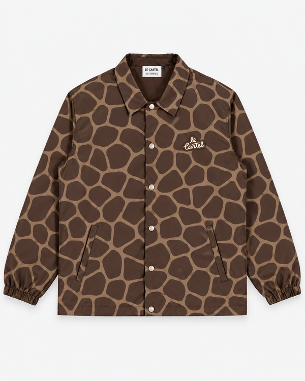NID DE POULE・Coach Jacket imperméable・All over