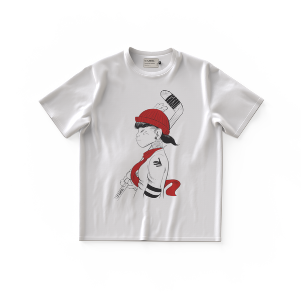 HABS・T-shirt unisexe・Blanc