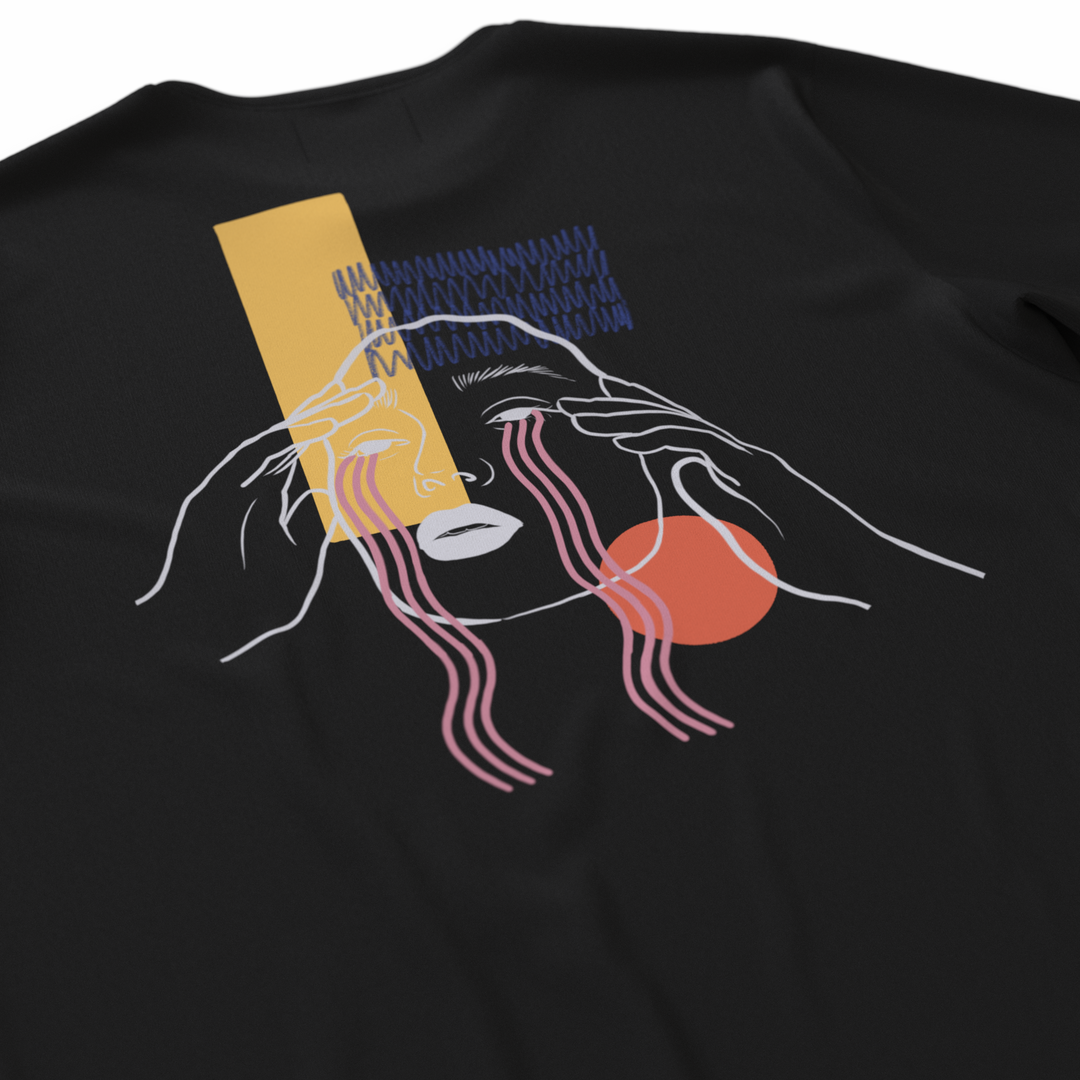 CONFUSION・T-shirt unisexe・Noir