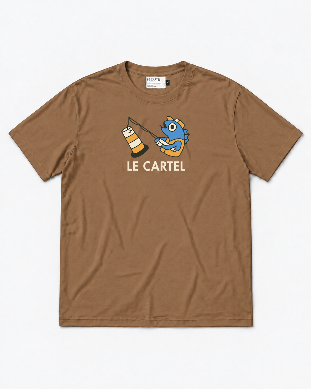 PÊCHE MIRACULEUSE・T-shirt unisexe・Caramel