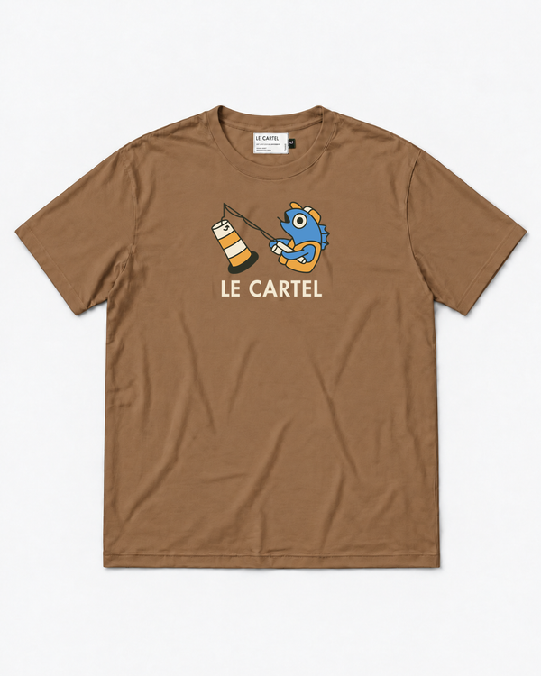 PÊCHE MIRACULEUSE・T-shirt unisexe・Caramel