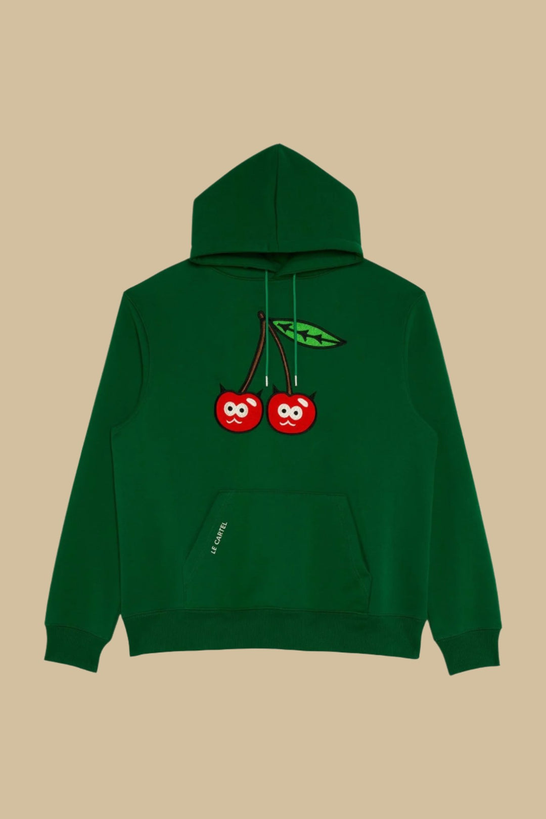 CHERISE・Hoodie unisexe・Vert - Le Cartel