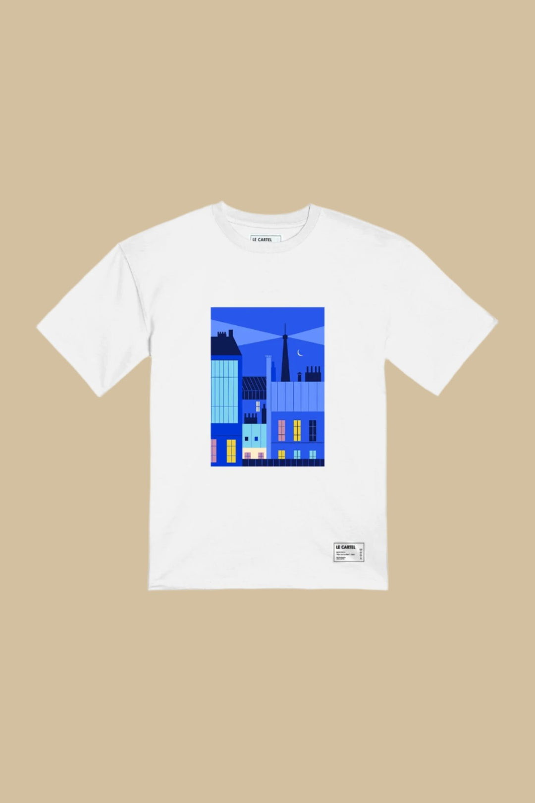 VUE SUR TOUR・T-shirt unisexe・Blanc - Le Cartel