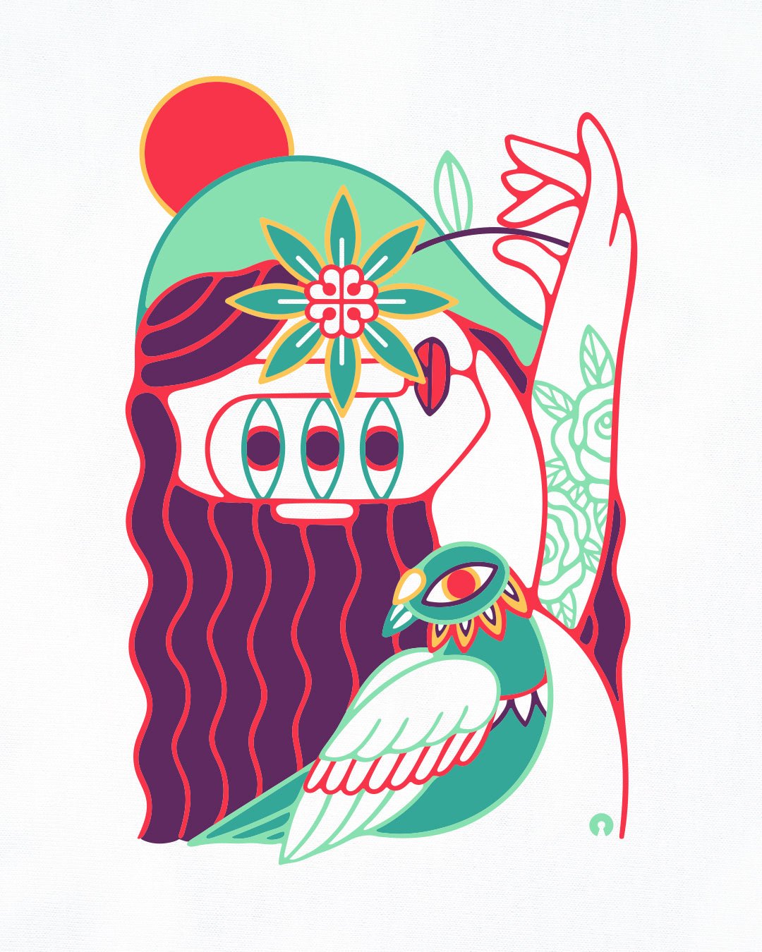 DANDELION・T-shirt unisexe・Blanc - Le Cartel